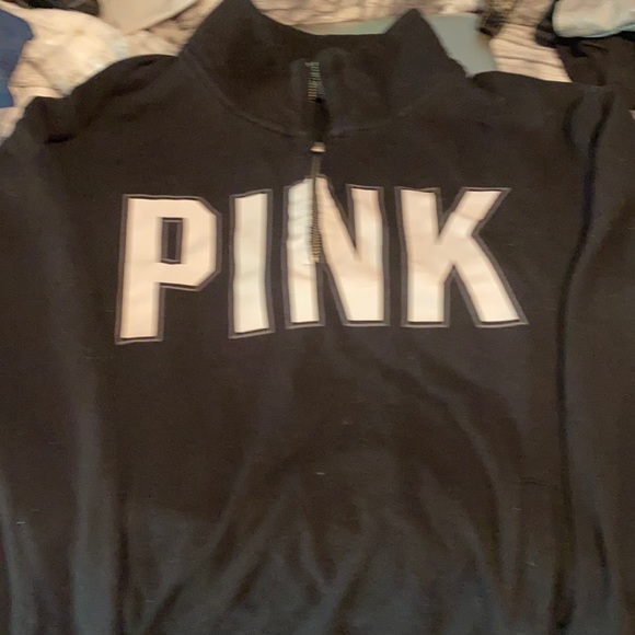 PINK Victoria's Secret Other - A black pink Sweatshirt was zipper